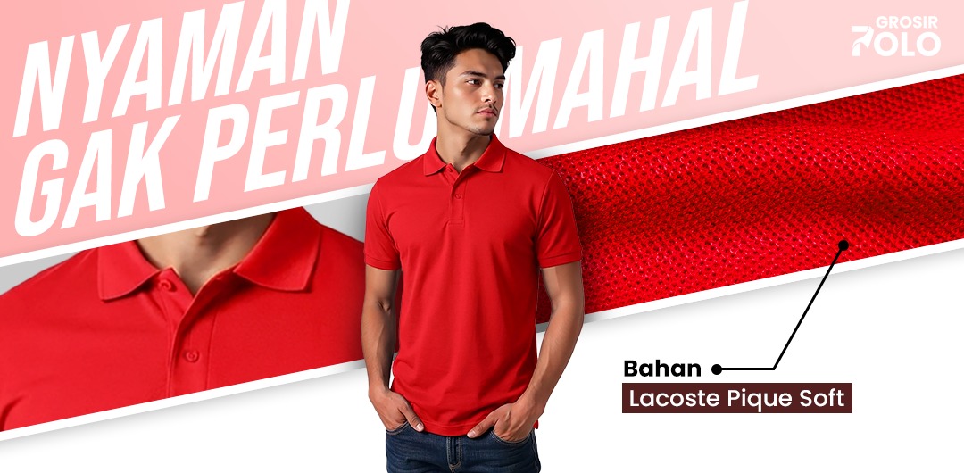 Grosir Jual Kaos Polo Jogja - 1