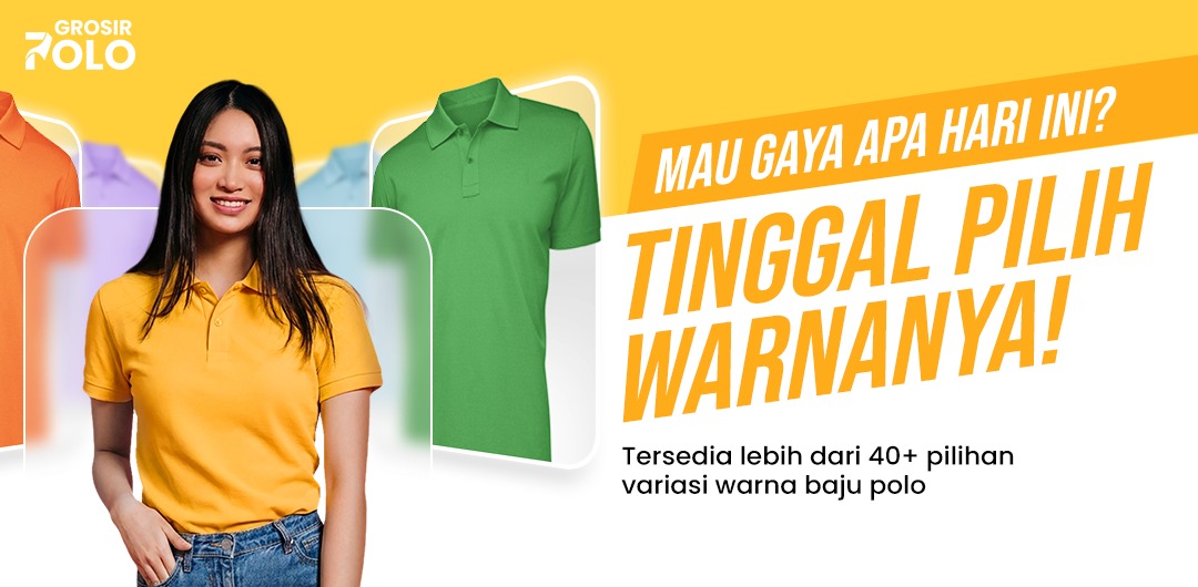 Grosir Jual Kaos Polo Jogja - 3